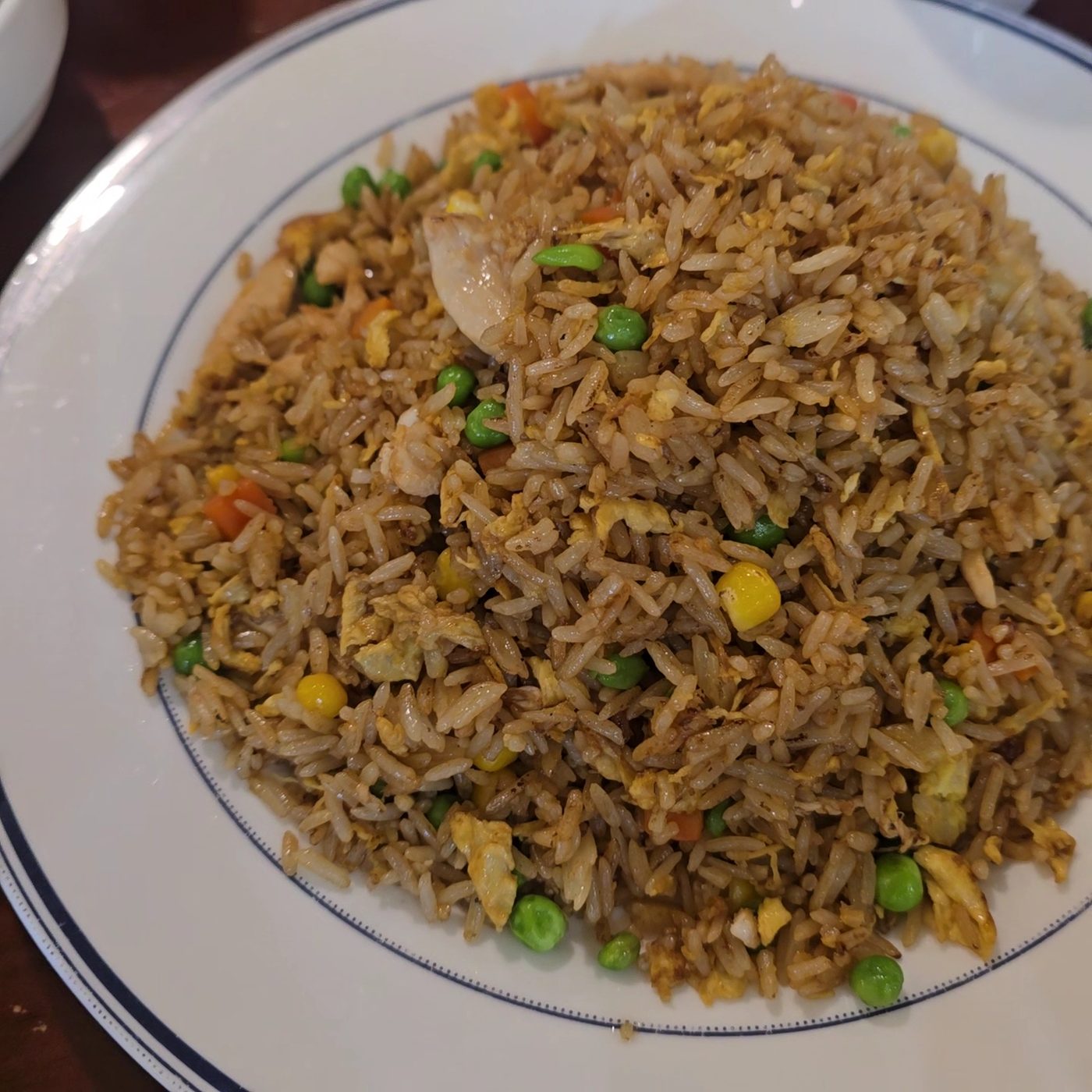 Yangzhou fried rice with egg and vegetables